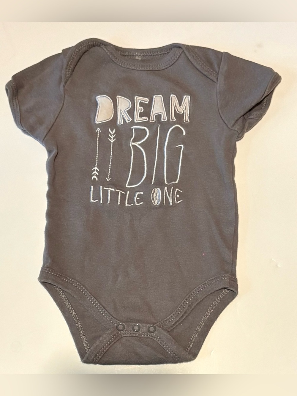 Chick Pea Baby clothes onesie Size 6-9 Months Dream Big Little One onesies